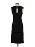 ASOS 100% Polyester Solid Black Blue Casual Dress Size 0 - photo 2