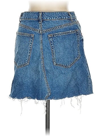 Zara Denim Skirt (view 2)