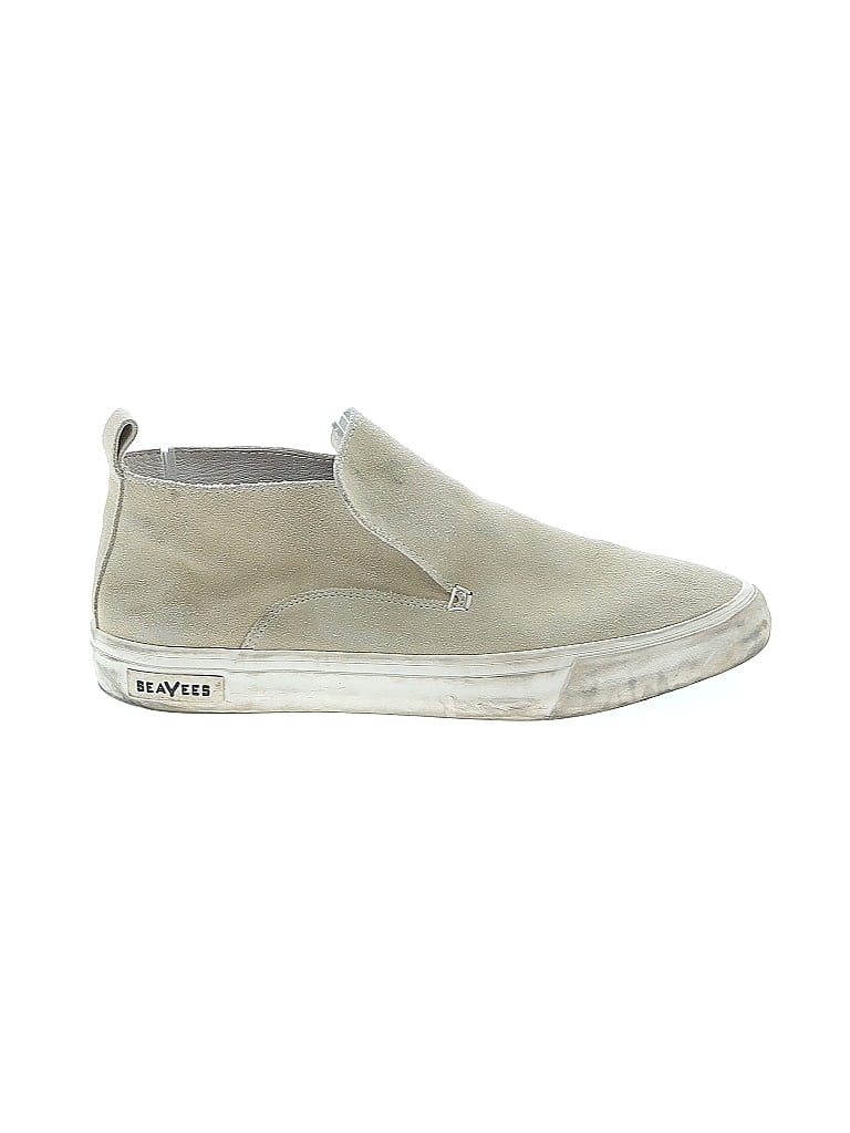 Seavees Solid Gray Tan Sneakers Size 10 - photo 1