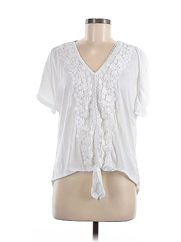 New York Laundry Short Sleeve Blouse (view 1)