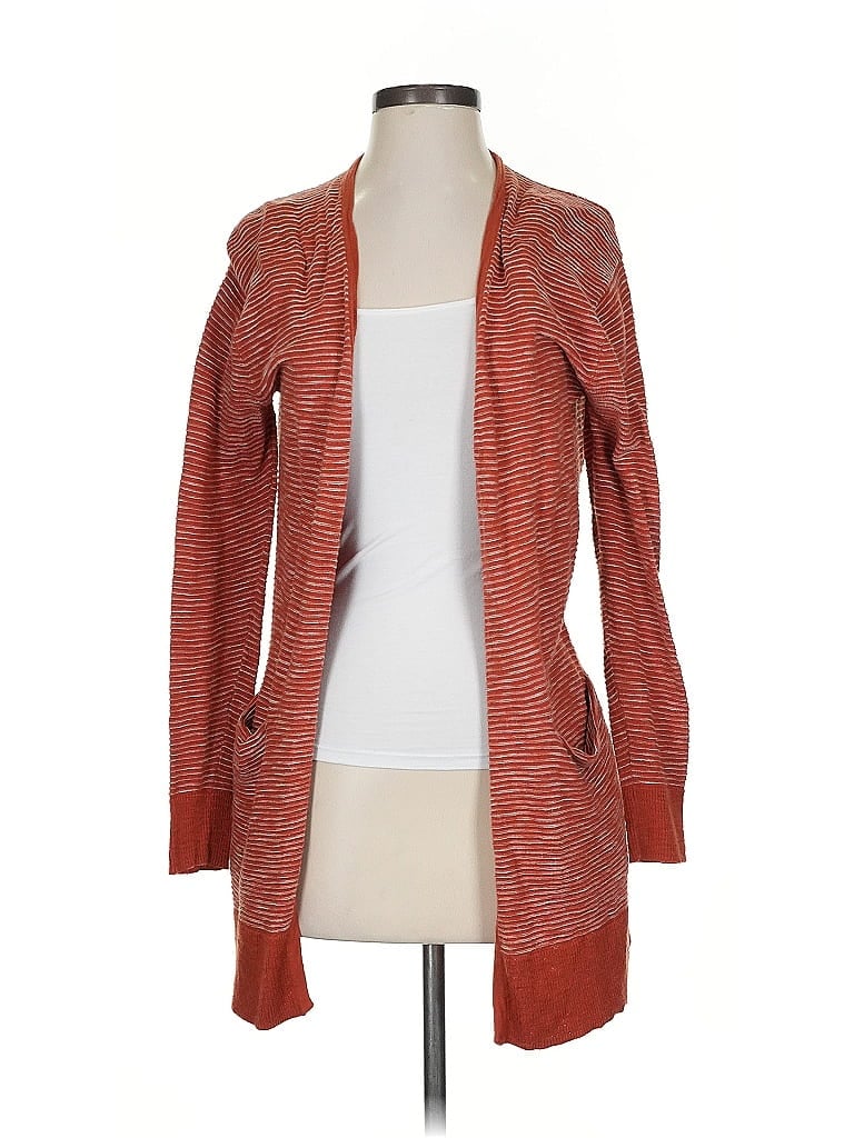 Pre-owned Madewell Cardigan Sweater In Orange