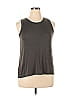 Halogen Gray Sleeveless T-Shirt Size XL - photo 1