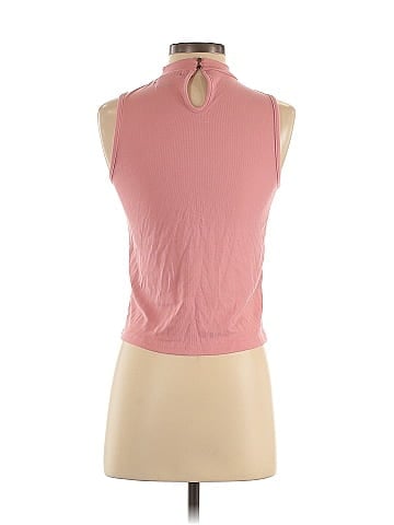 Rock & Roll Denim Sleeveless Blouse (view 2)