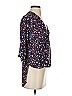 WAYF 100% Polyester Blue 3/4 Sleeve Blouse Size XS - photo 4