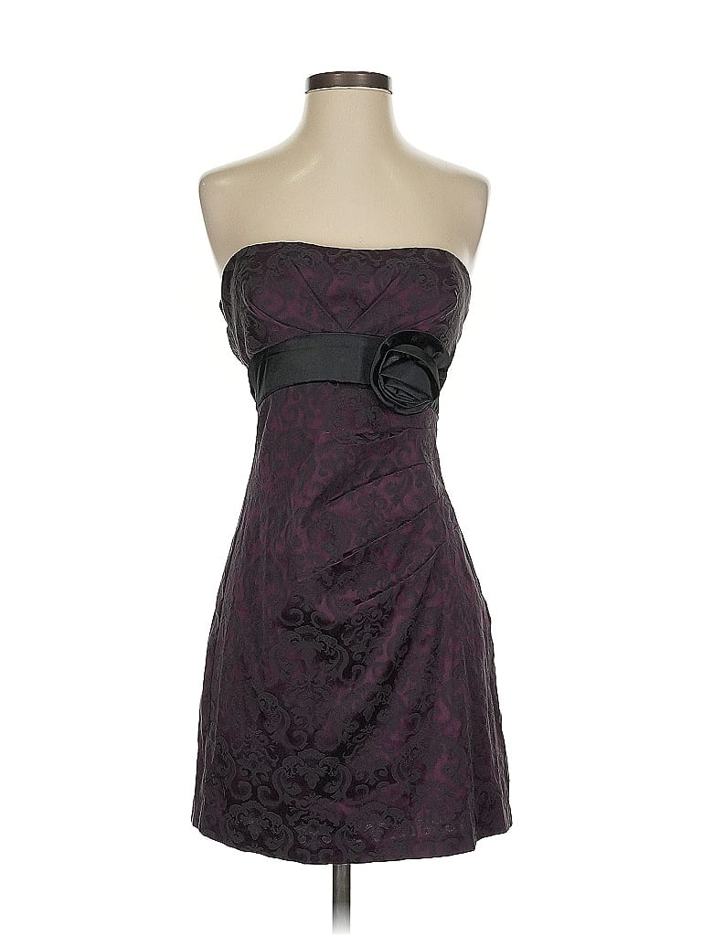 Speechless Purple Cocktail Dress Size 3 - photo 1