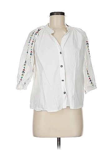 Tasha Polizzi Collection 3/4 Sleeve Button-Down Shirt (view 1)