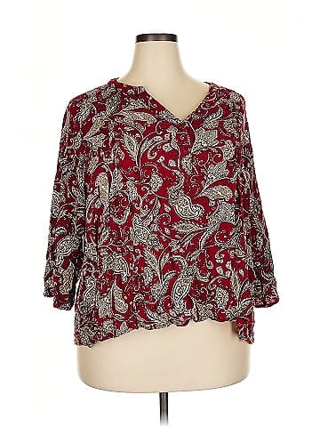 Fun2Fun 3/4 Sleeve Blouse (view 1)