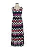 J for Justify Chevron-herringbone Purple Casual Dress Size XL - photo 1