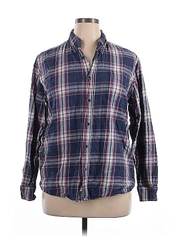 Weatherproof Long Sleeve Button-Down Shirt (view 1)