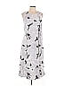 Ann Taylor Factory Graphic Gray Casual Dress Size 10 - photo 1