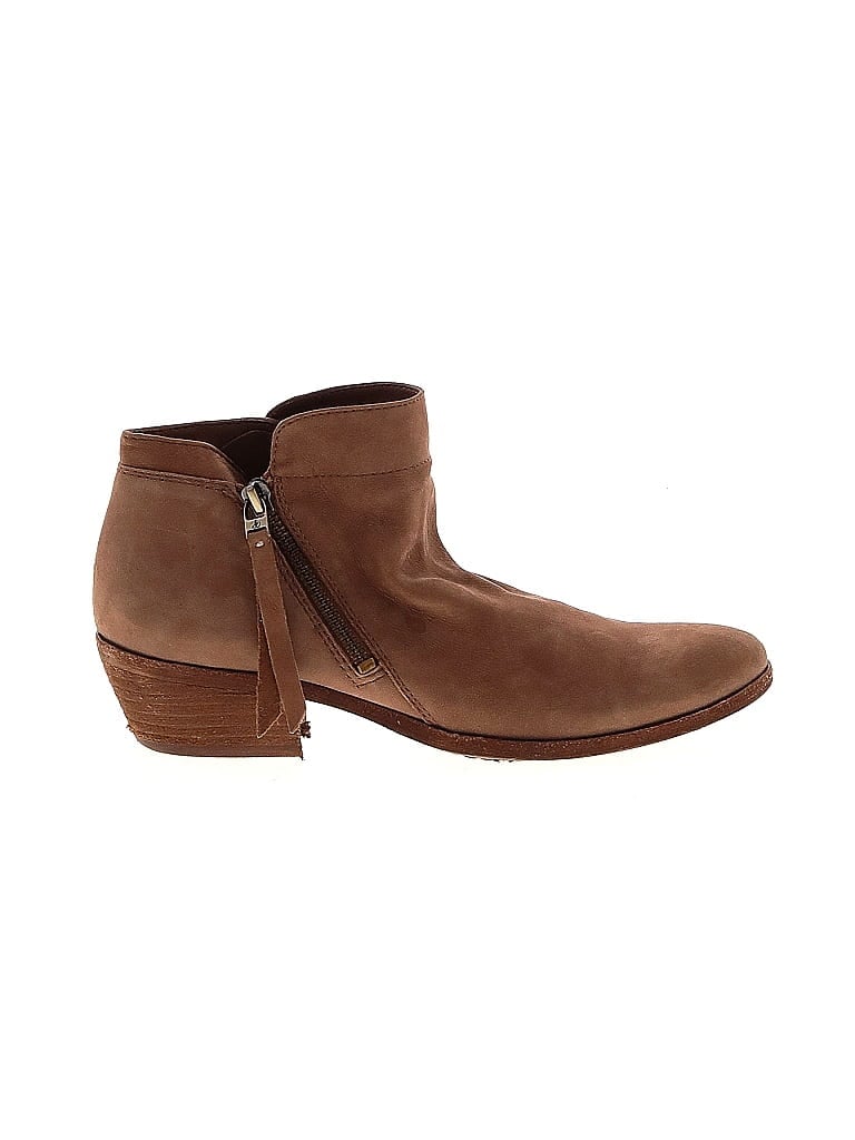 Sam Edelman Brown Tan Ankle Boots Size 9 1/2 - photo 1