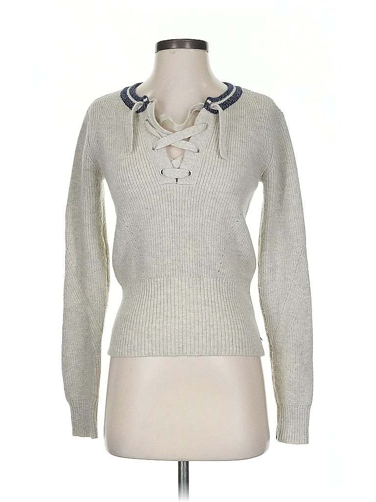 Scotch & Soda Silver Gray Pullover Sweater Size P (petite) - photo 1