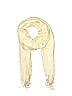 Kenneth Cole REACTION Ivory Scarf One size - photo 1