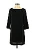 Leith 100% Polyester Black Casual Dress Size S - photo 1