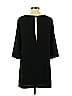 Leith 100% Polyester Black Casual Dress Size S - photo 2