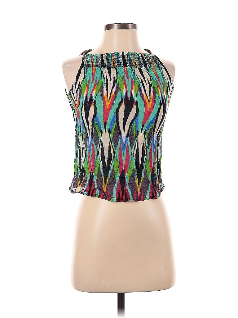 Pre-owned Conditions Apply Sleeveless Blouse In Green