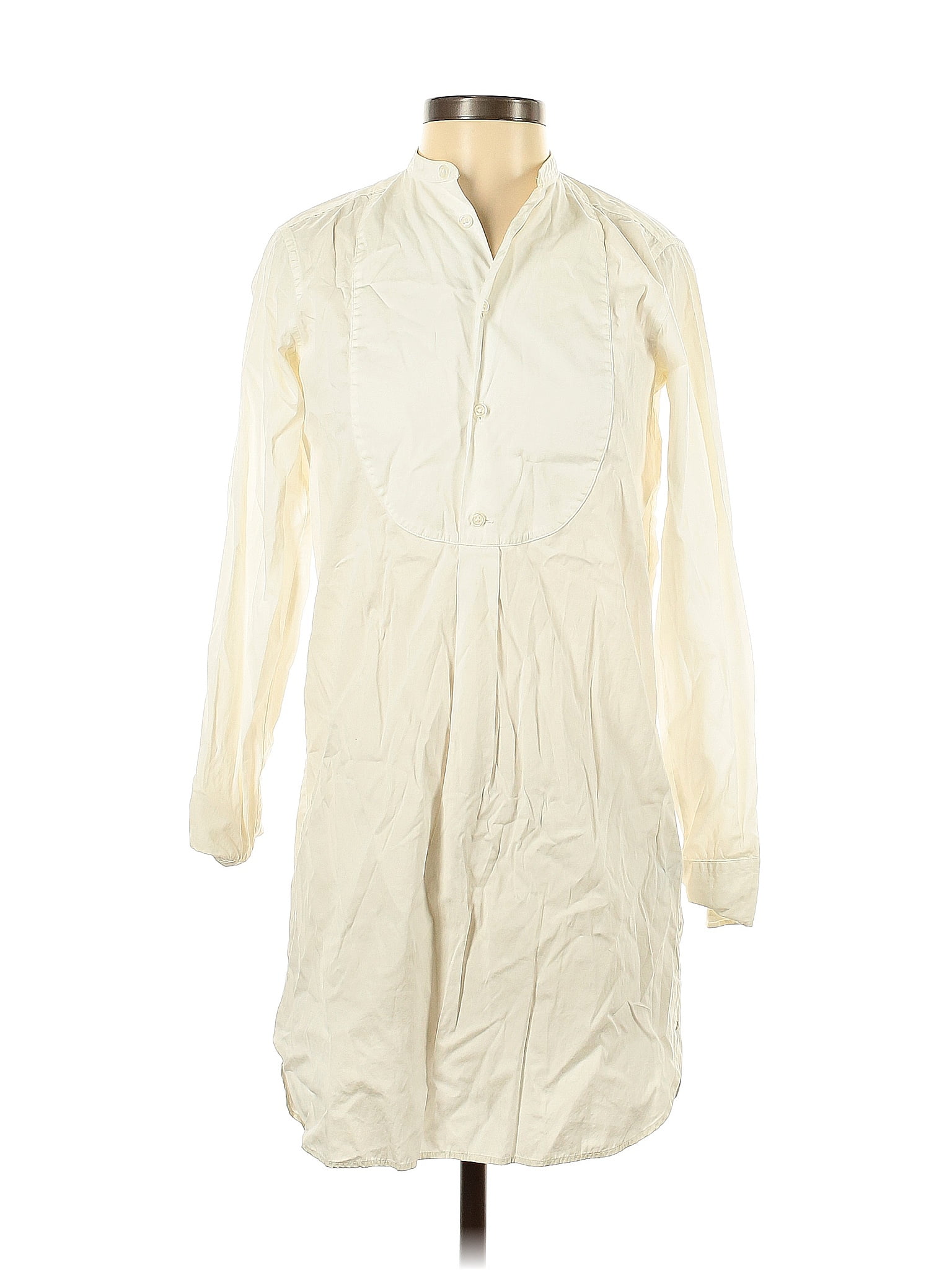 Polo by Ralph Lauren 100% Cotton Ivory Casual Dress Size 0