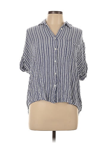 En Creme Short Sleeve Blouse (view 1)