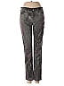 David Kahn 100% Cotton Chevron-herringbone Gray Jeans Size 27 waist - photo 1