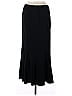 H&M Solid Black Formal Skirt Size 10 - photo 2