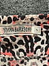Yoana Baraschi 100% Polyester Animal Print Red Orange Long Sleeve Blouse Size S - photo 3