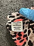 Yoana Baraschi 100% Polyester Animal Print Red Orange Long Sleeve Blouse Size S - photo 4