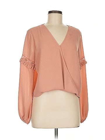 Blue Life Long Sleeve Blouse (view 1)