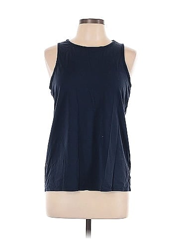 Paper Label Sleeveless T-Shirt (view 1)