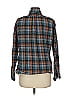 Current/Elliott 100% Cotton Plaid Brown Long Sleeve Button-Down Shirt Size 3 - photo 2