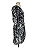 Tanya Taylor Metallic Silver Cocktail Dress Size 0 - photo 4