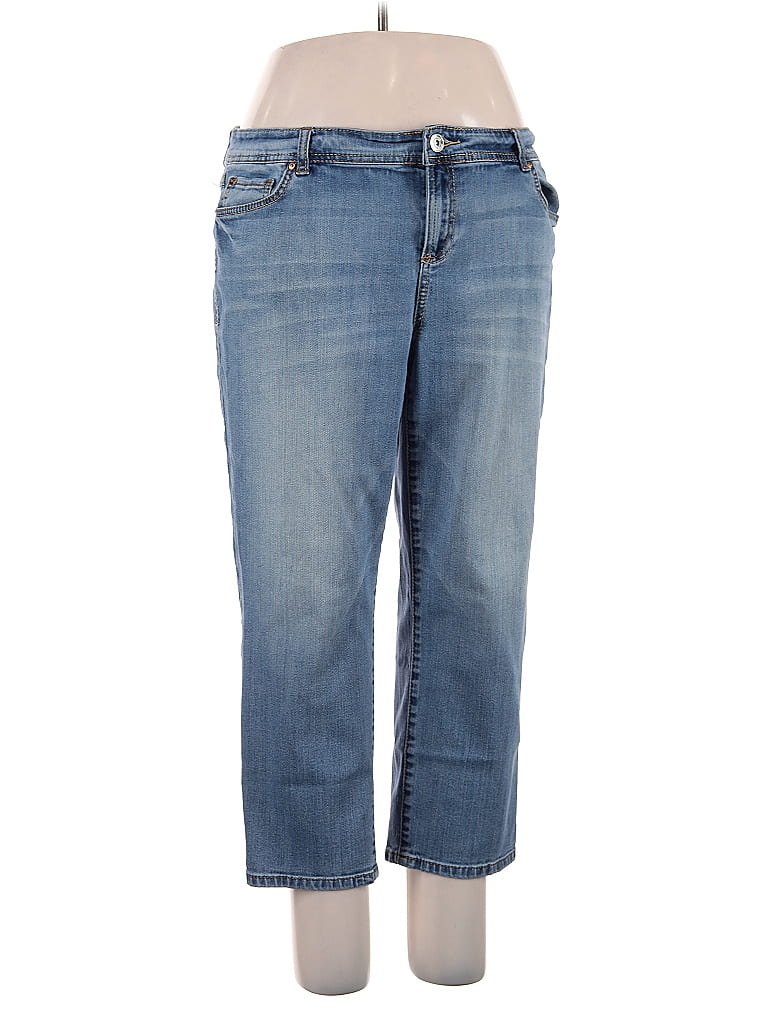 Inc Denim Blue Jeans Size 14 - photo 1