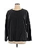 Toofan 100% Tencel Black Long Sleeve Blouse Size 1X - photo 1