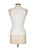 Three Dots Ivory Sleeveless T-Shirt Size L - photo 2