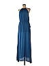 Ann Taylor LOFT 100% Polyester Blue Casual Dress Size M - photo 1