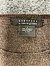 C by Bloomingdales 100% Cashmere Brown Cashmere Pullover Sweater Size S - photo 6