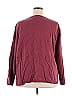 Toofan 100% Tencel Burgundy Long Sleeve Blouse Size 2X - photo 2