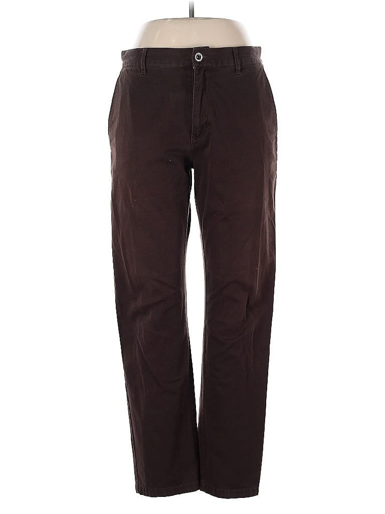 RVCA Brown Casual Pants Size 32 waist - photo 1