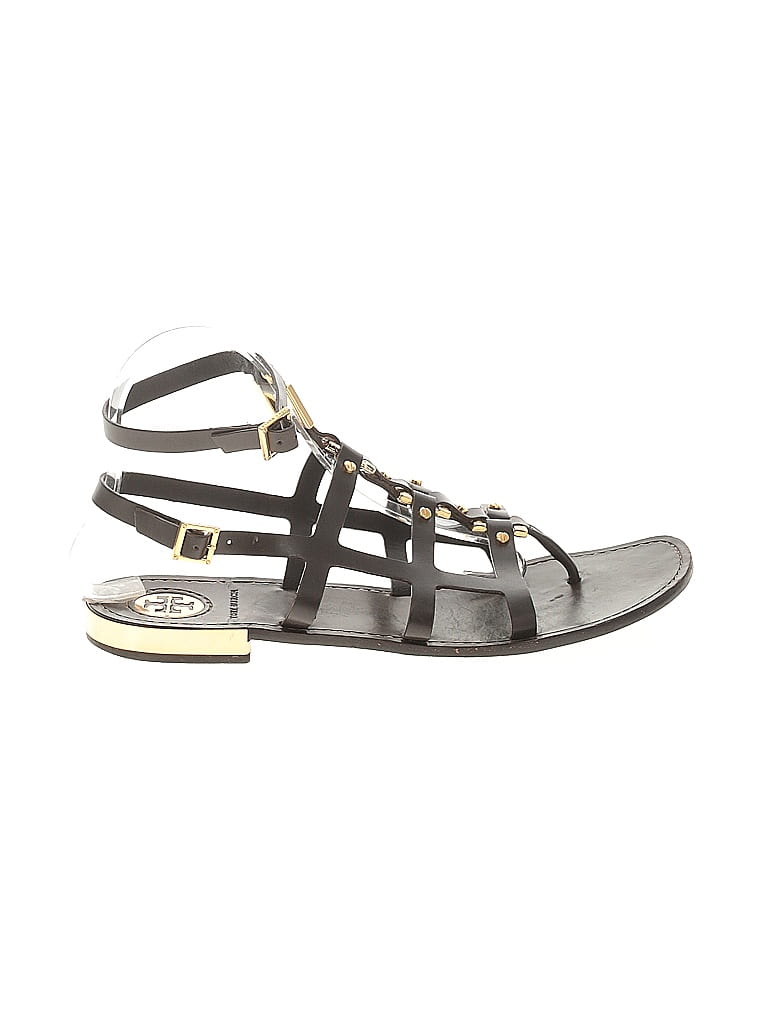 Tory Burch Gray Brown Sandals Size 10 - photo 1