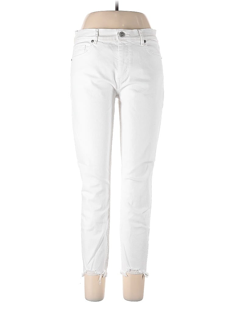 Pre-owned Ann Taylor Loft Jeans In White