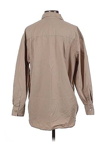 Babaton Long Sleeve Button-Down Shirt (view 2)