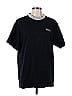 DKNY Jeans 100% Cotton Solid Black Short Sleeve T-Shirt Size L - photo 1