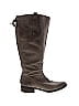 Sam Edelman Brown Gray Boots Size 8 1/2 - photo 1