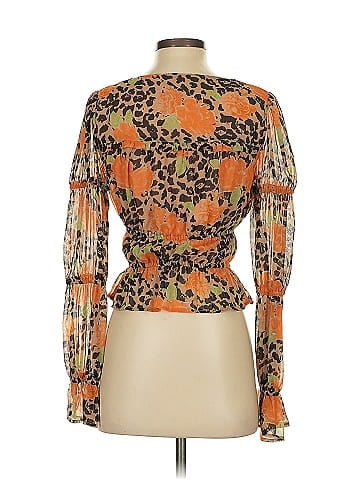 Majorelle 3/4 Sleeve Blouse (view 2)