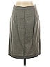 Theory Solid Gray Wool Skirt Size 10 - photo 2
