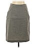 Theory Solid Gray Wool Skirt Size 10 - photo 1