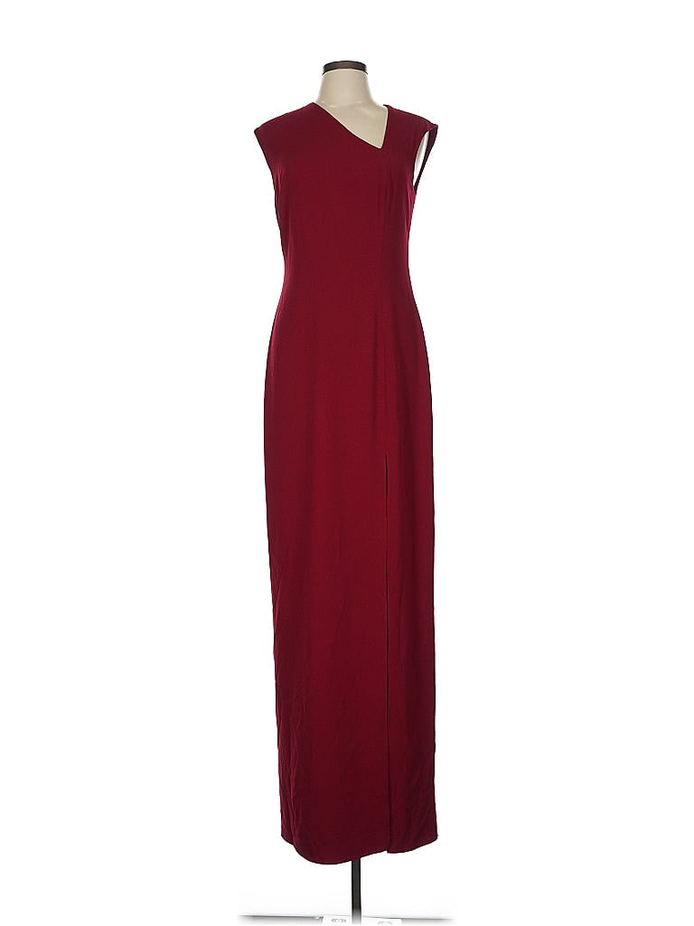 Click to view more detailed imagery on our partner's website Pre-owned Halston Heritage Casual Dress In Burgundy