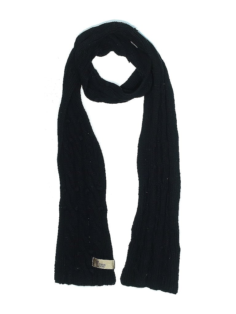 Pre-owned Gap Scarf In Black