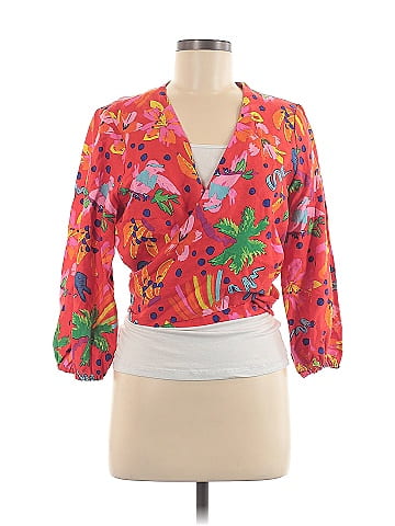 Maison d' Amelie 3/4 Sleeve Blouse (view 1)
