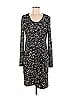 Steffen Schraut 100% Polyester Print Black Casual Dress Size EU 38 / US 8 - photo 1