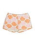 Mini Boden Print Orange Board Shorts Size 8 (big kids) - photo 1